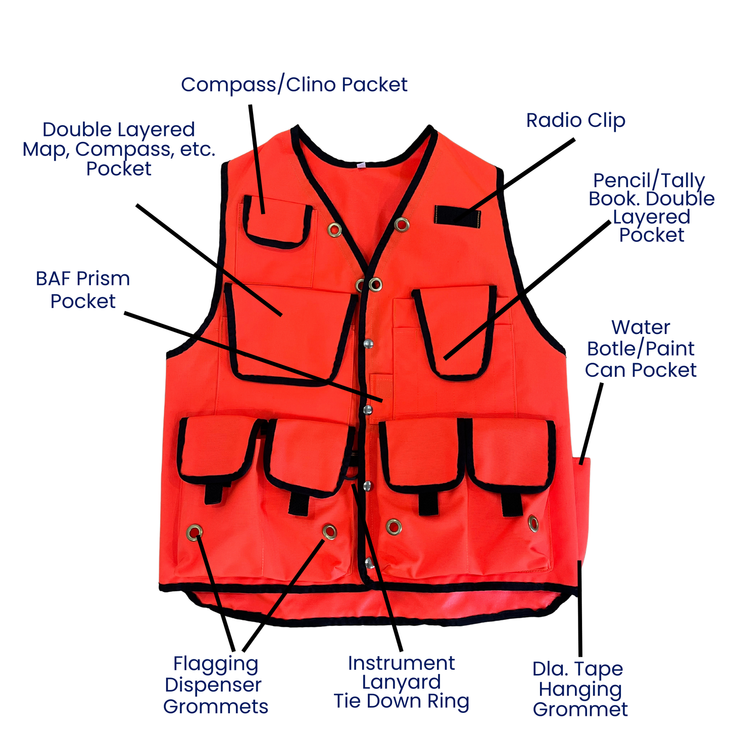 C3 Forester Cruiser Vest - Unisex